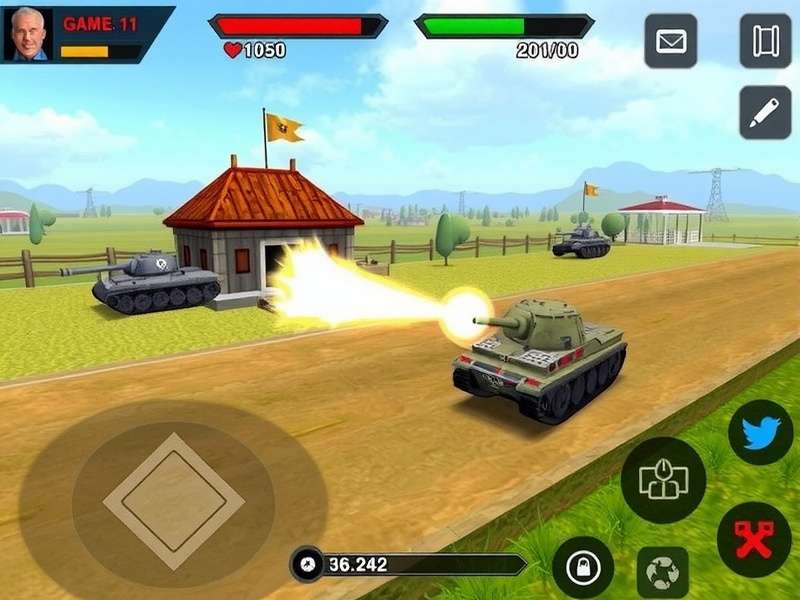 Sindhu Tank Storm Gameplay Screenshot